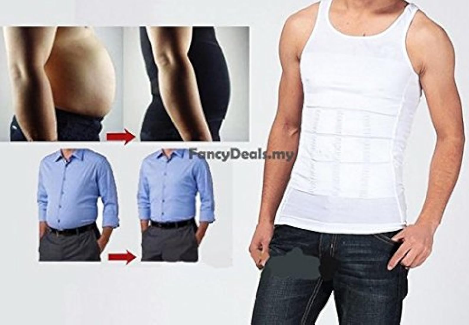 Slimming Lifting Belt Shirt for Men 3