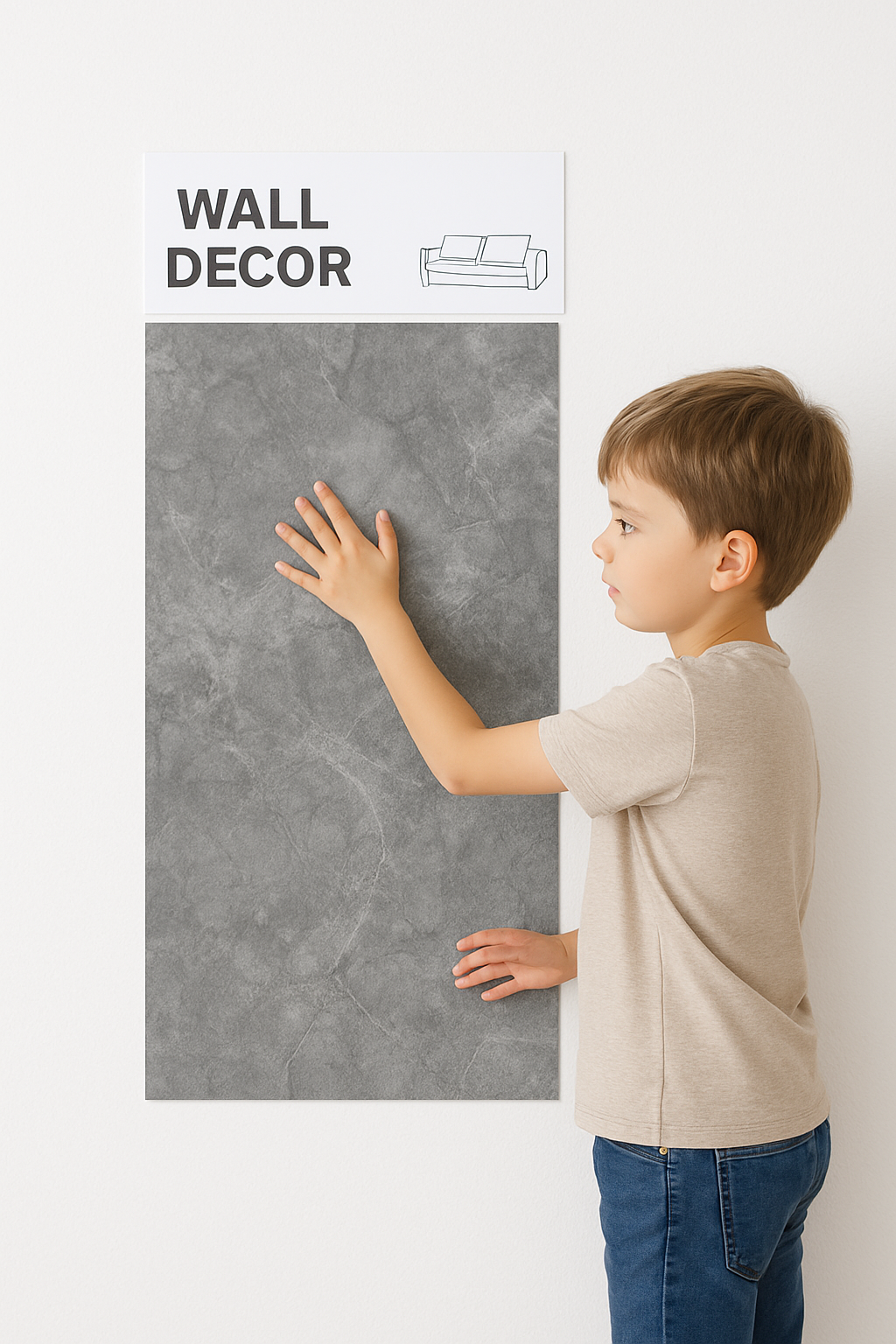 Elegant Marble Wall Sticker – Modern Décor for Stylish Spaces 2