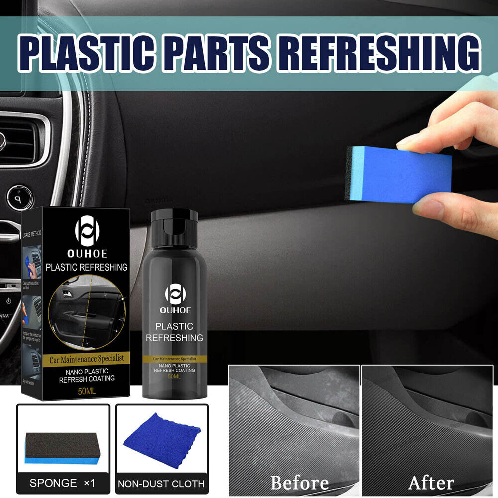 “Nano Plastic Revitalizing Coating – Restores & Protects Car Plastic Parts” 2