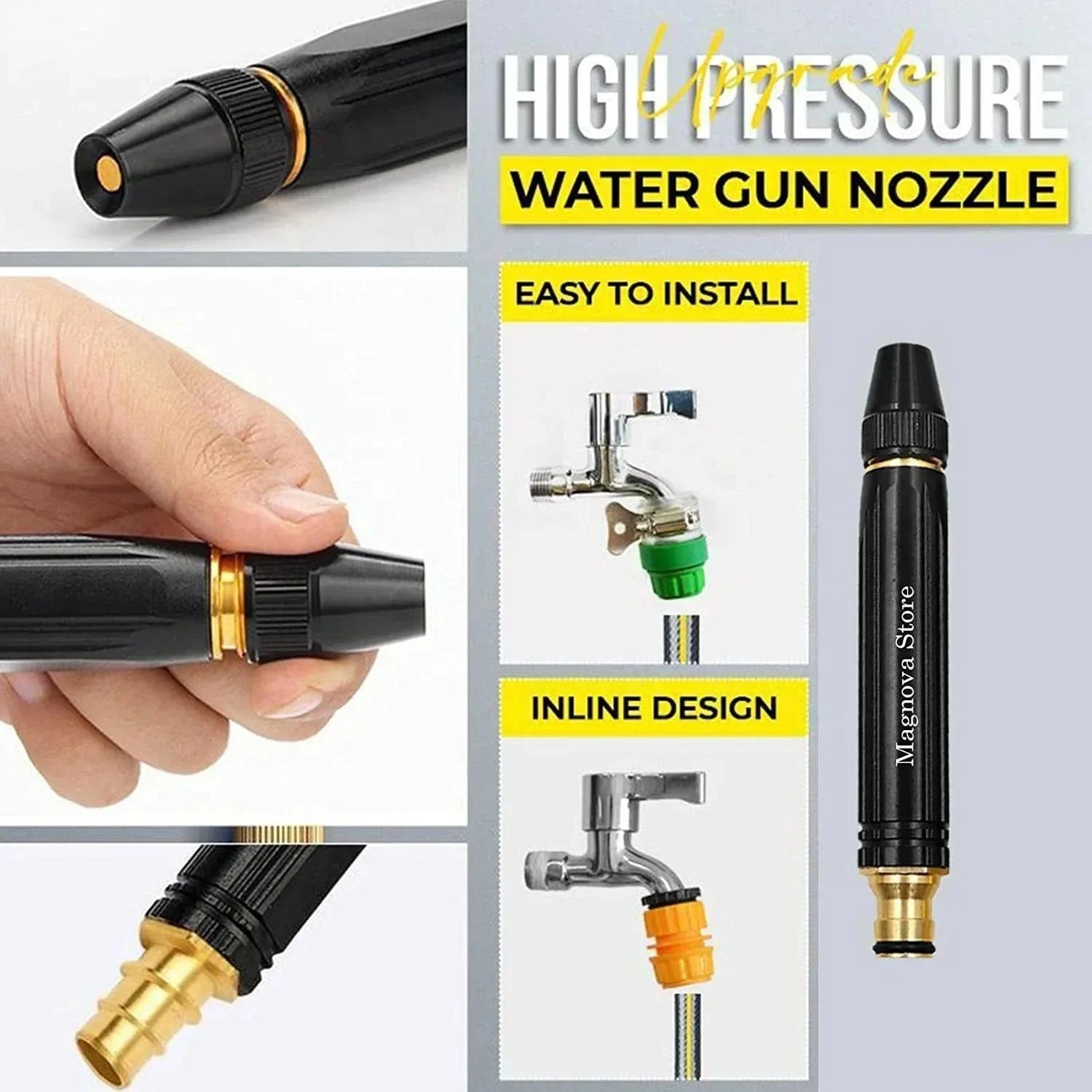 High-Pressure Water Hose Nozzle 4