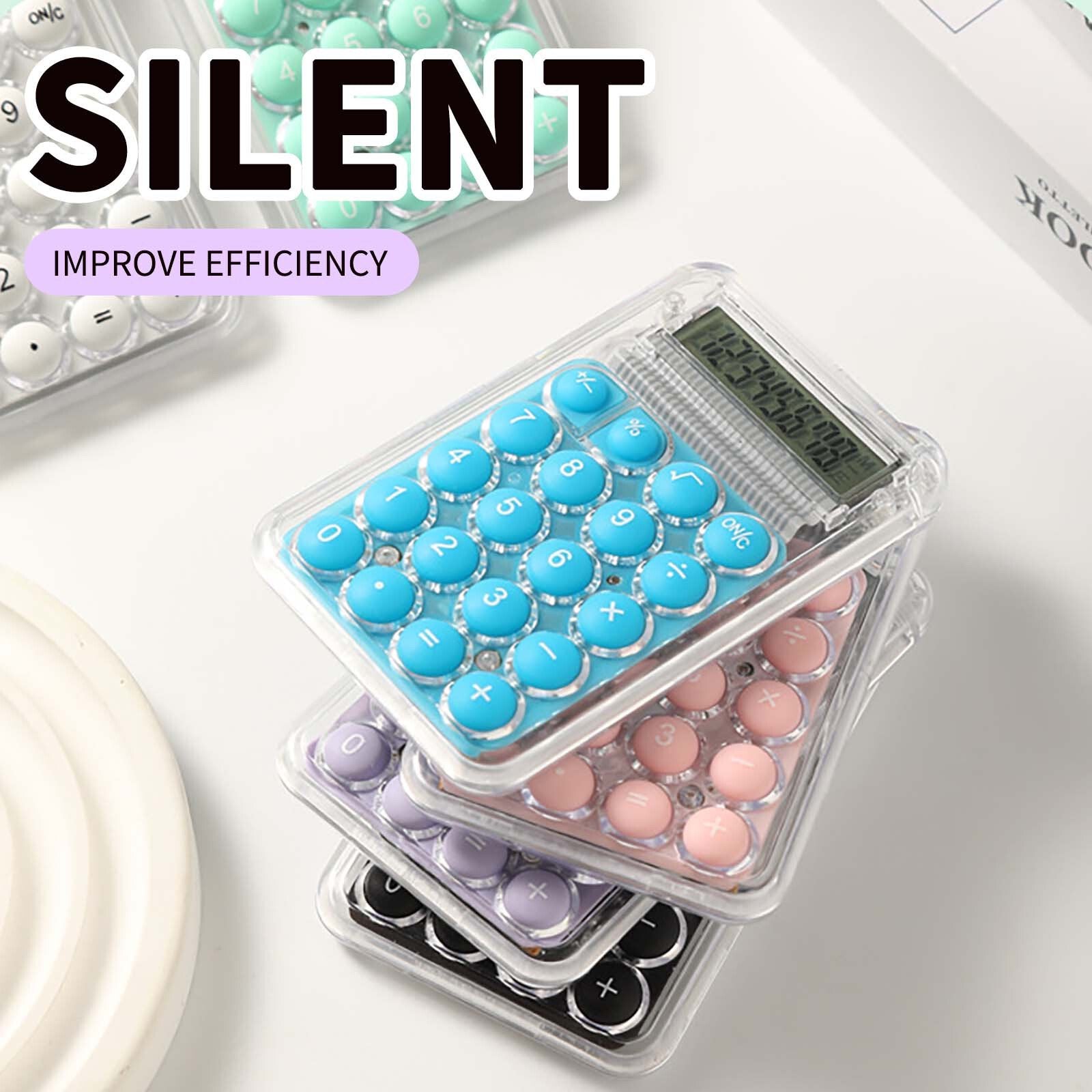 Small Portable Cute Silent Calculator 4