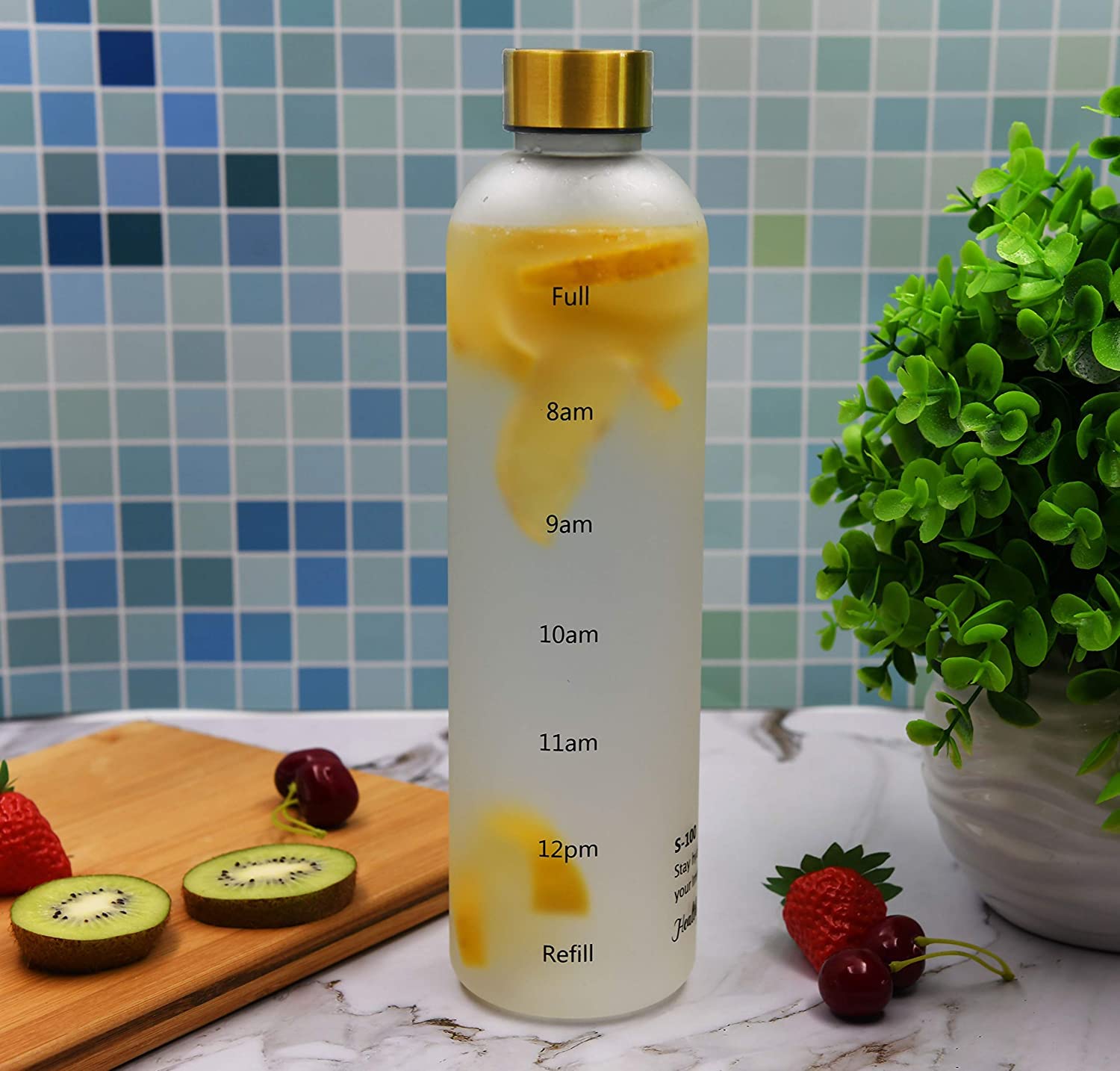 Acrylic Water Bottle (1000ml) - Random 2