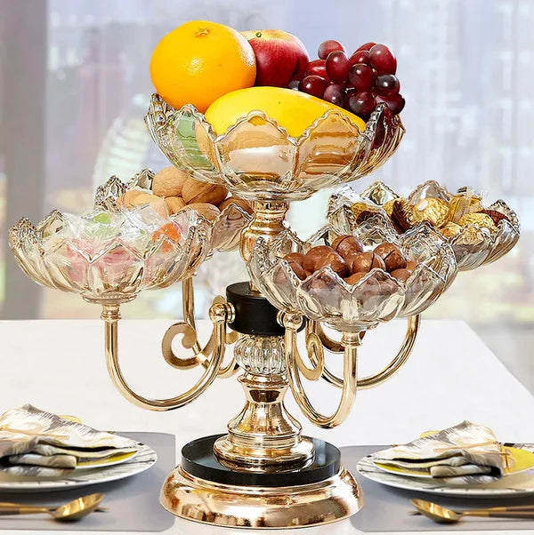 Rotating Dry Fruit Plate Rack 2