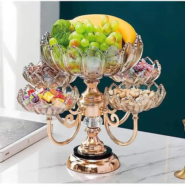 Rotating Dry Fruit Plate Rack 4