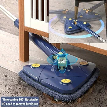 4 in 1 Triangle Mop 360 Adjustable For Cleaning Doors - Ratable - Adjustable - Mop - Brooms - Pocha - Pocha for house 3