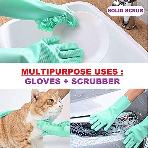 Silicone Washing Gloves 5