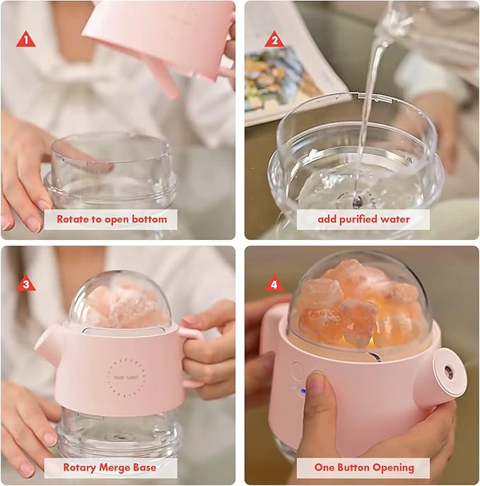 Cute Cattle Shape Humidifier 5