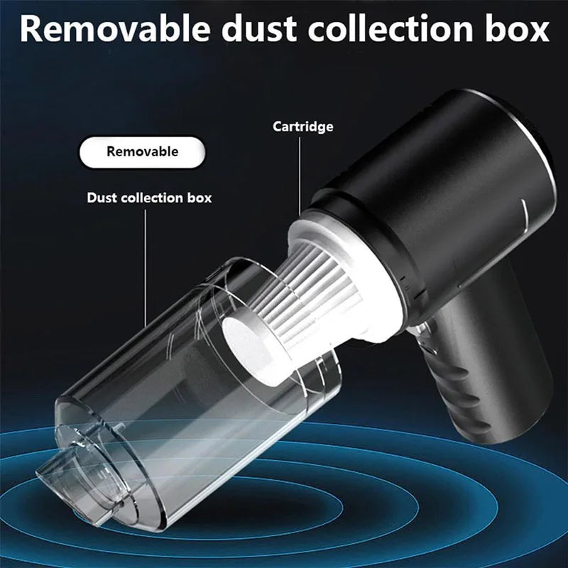 Buy 3-in-1 Portable Vacuum Cleaner | Car, Sofa & Home Use | COD in Pakistan 5