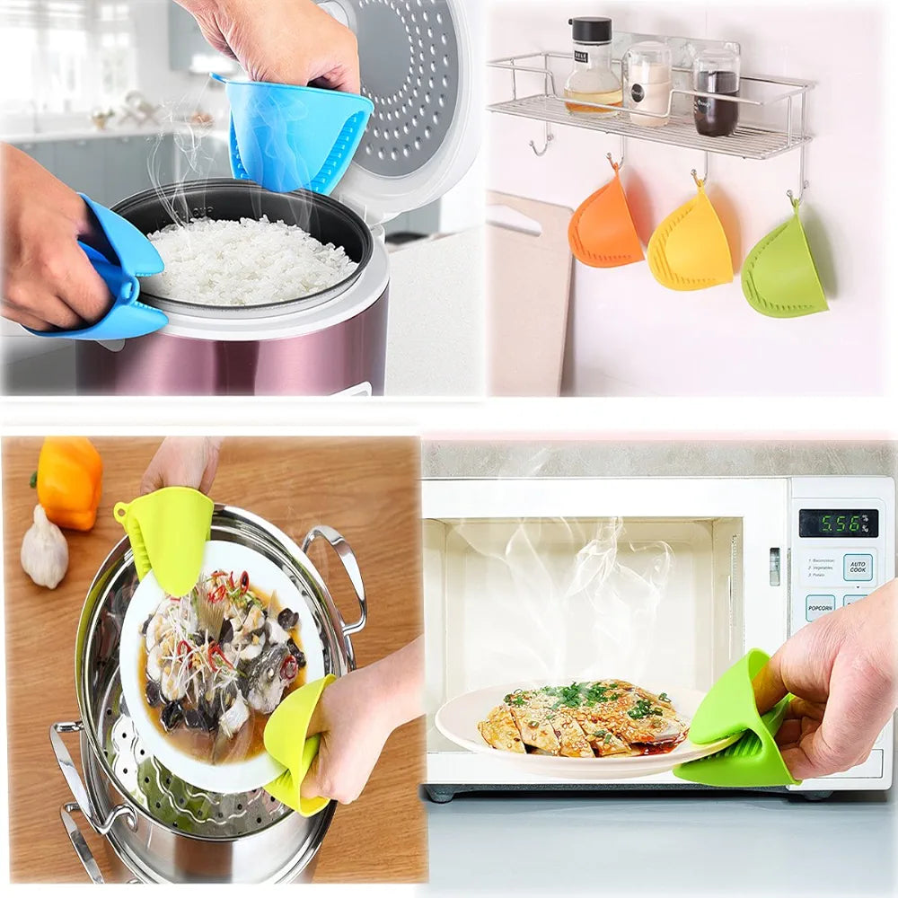 Silicone Pot Holder Gloves 5