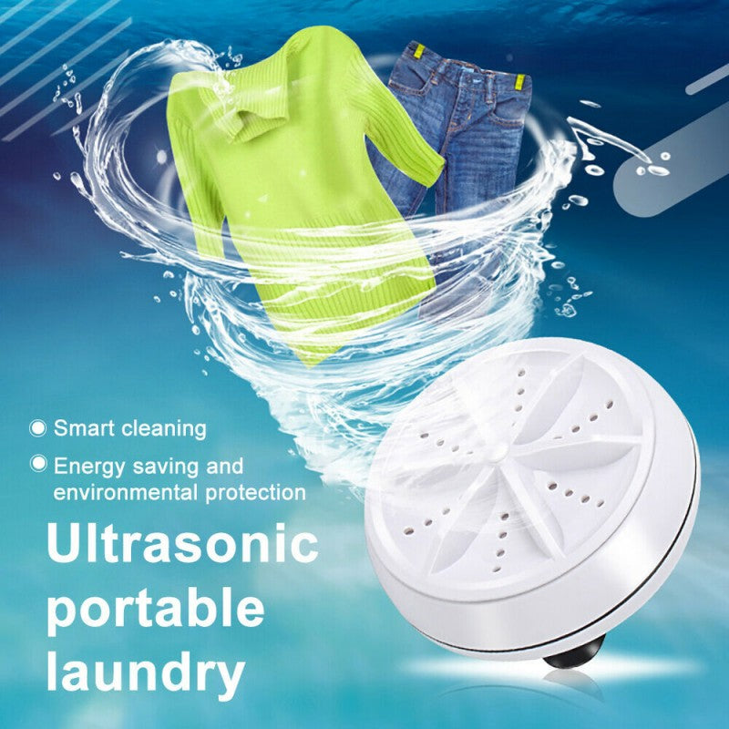 Mini Portable Ultrasonic Washing Machine 3
