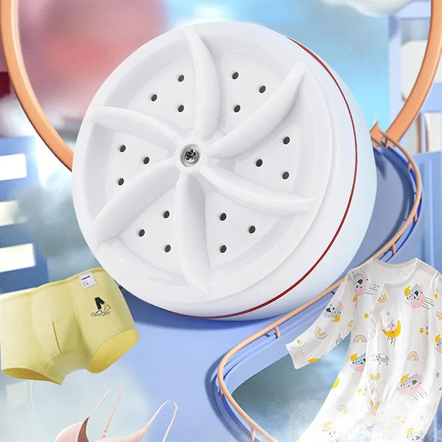 Mini Portable Ultrasonic Washing Machine 5