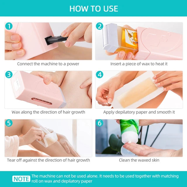 DEPILATION WAX MACHINE 3 IN 1 3