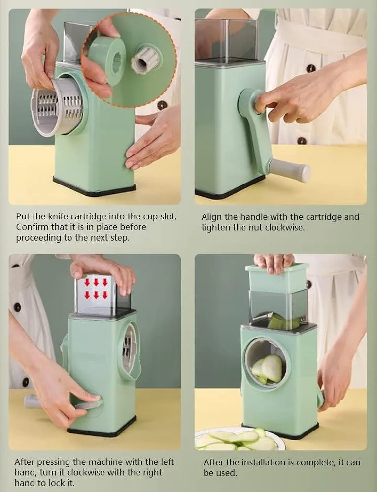 MULTICUNCTIONAL VEGETABLE CUTTER 4