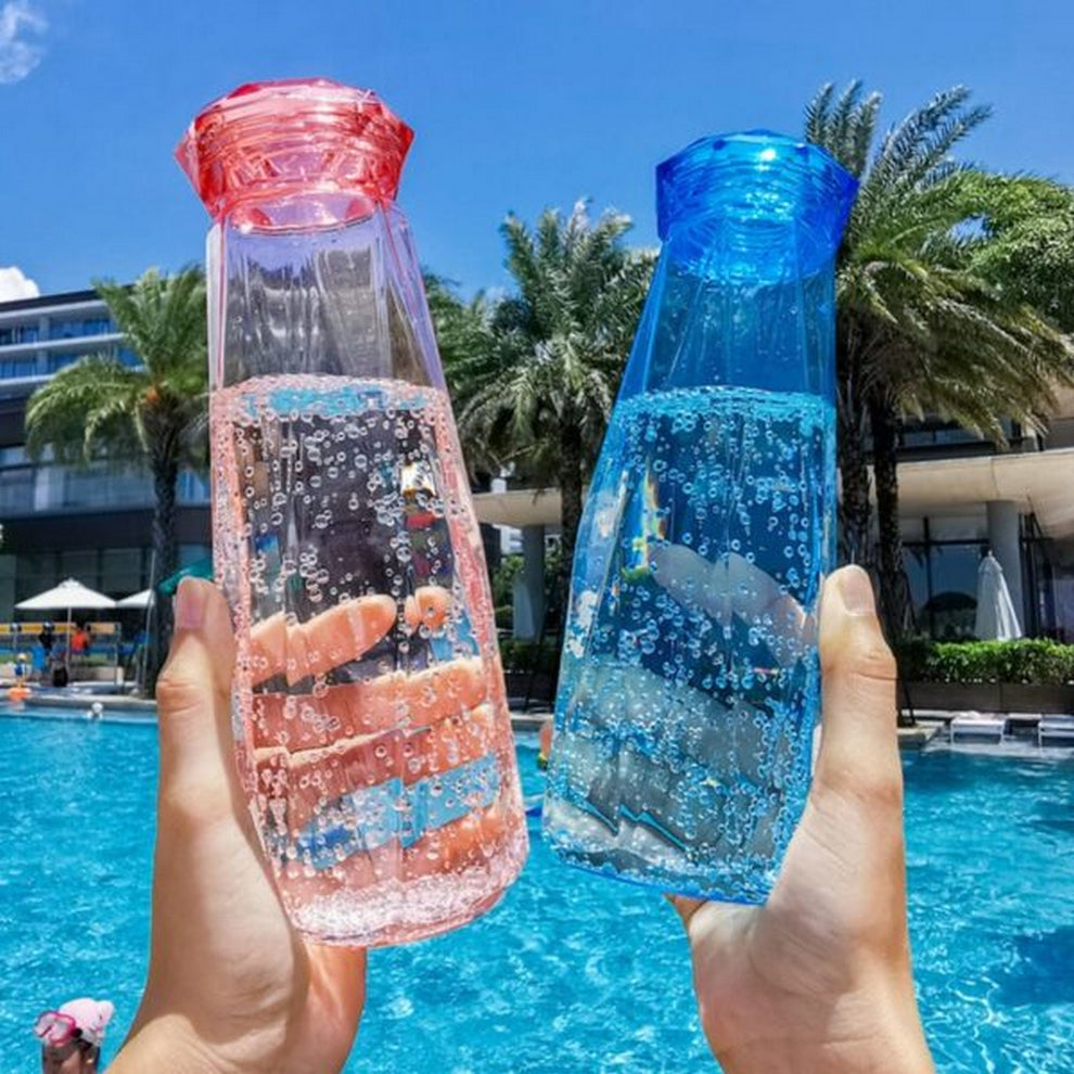 DIAMOND GLASS BOTTLE 4