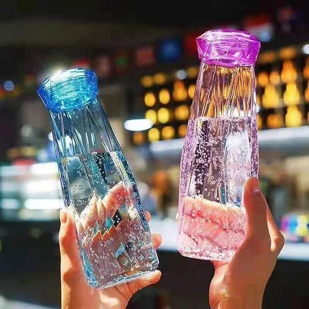 DIAMOND GLASS BOTTLE 5