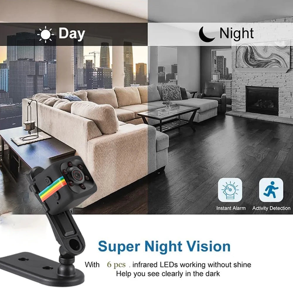 SQ11 HD Night Vision Mini Camera 2