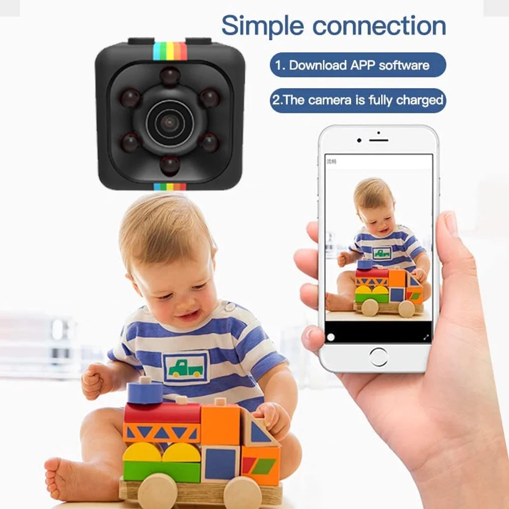 SQ11 HD Night Vision Mini Camera 3