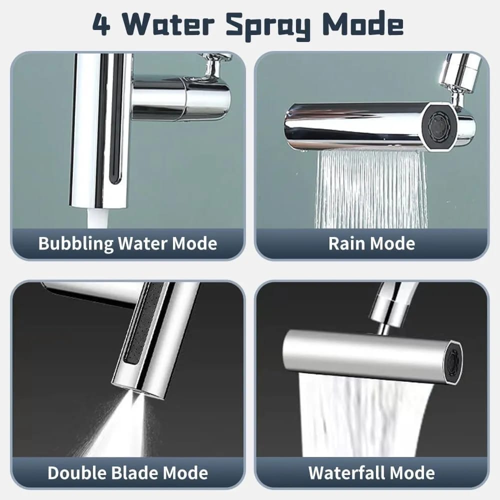 ROTATING WATER FAUCET 4