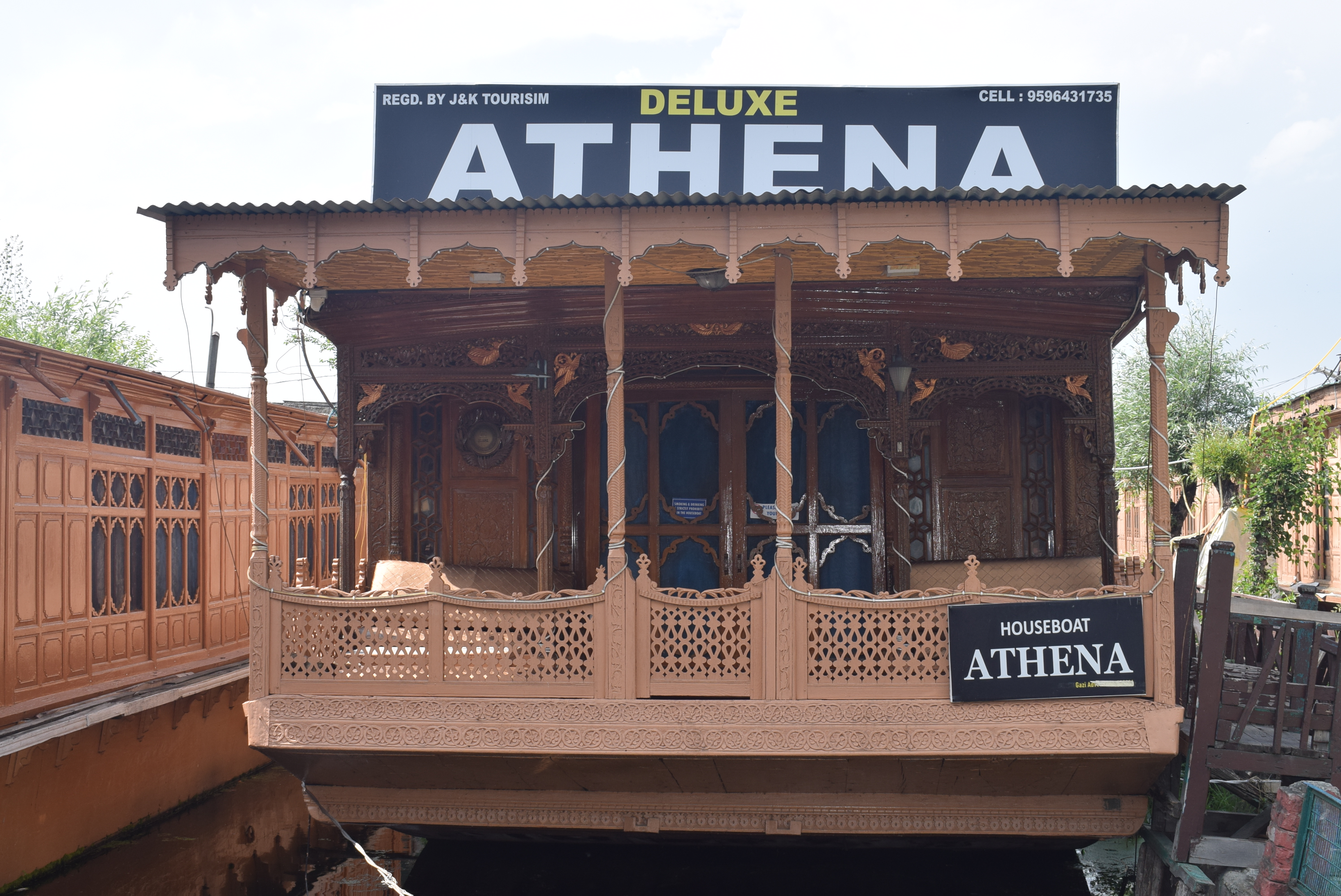 Luxury room interior Olympias Athena Group of Houseboats