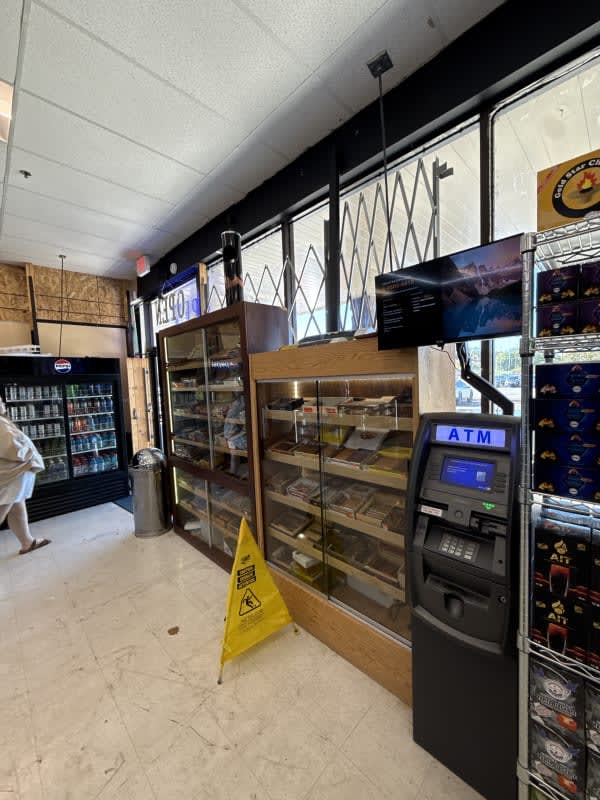 Smoke World — ATM Screen, Syracuse — screen