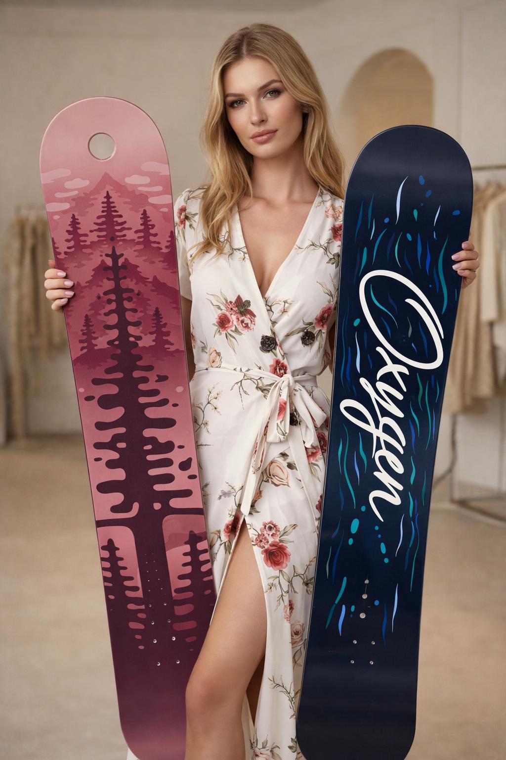 The Collection Snowboard: Oxygen by Hydrogen Vendor