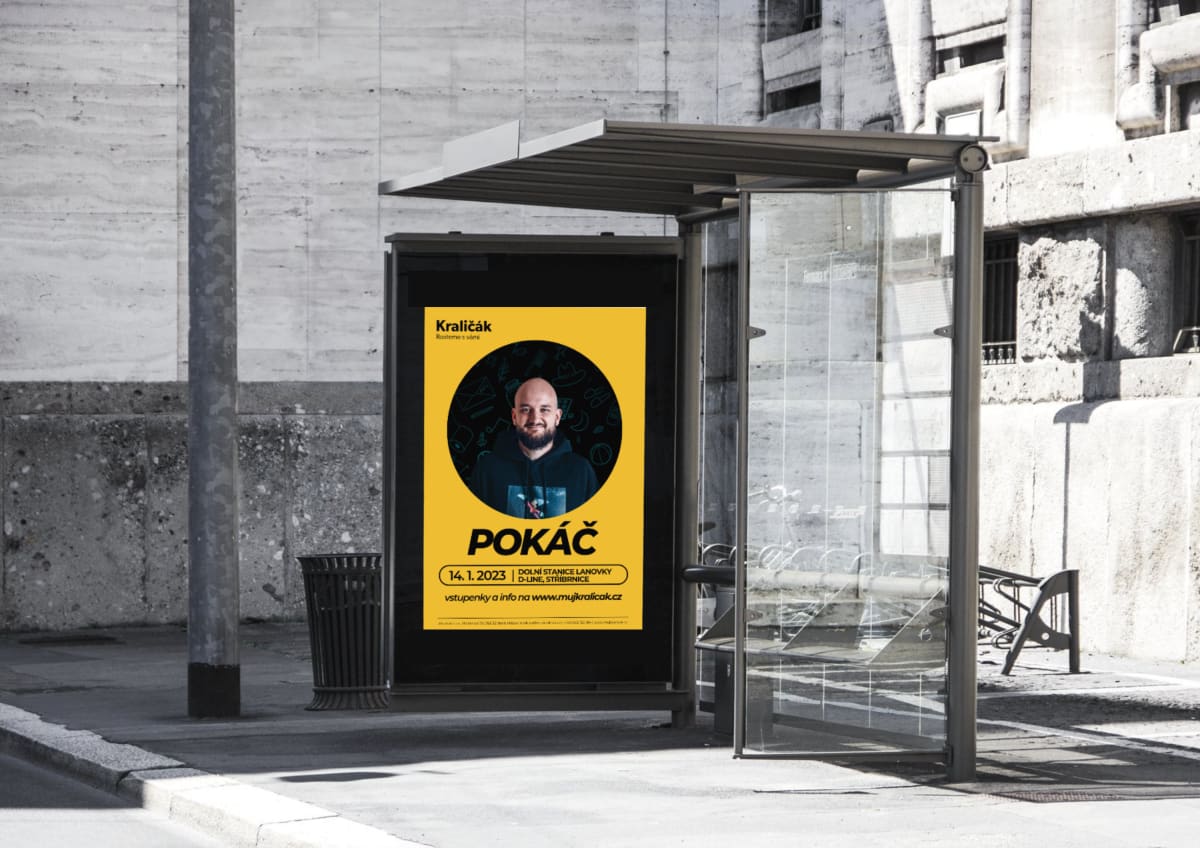 Pokáč — Koncertní plakát