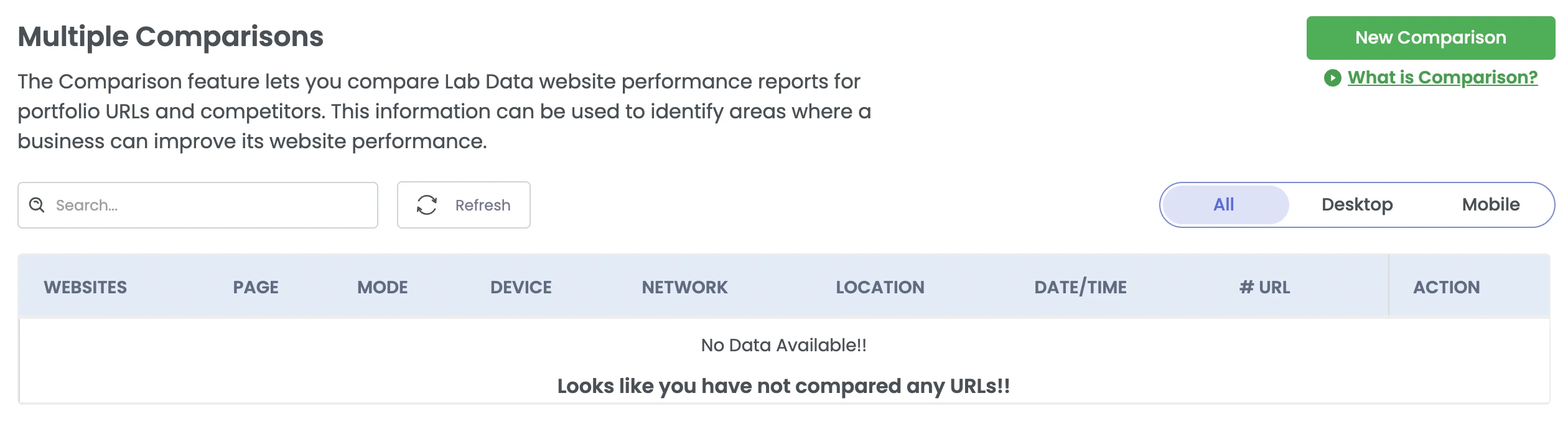 Compare-Listing