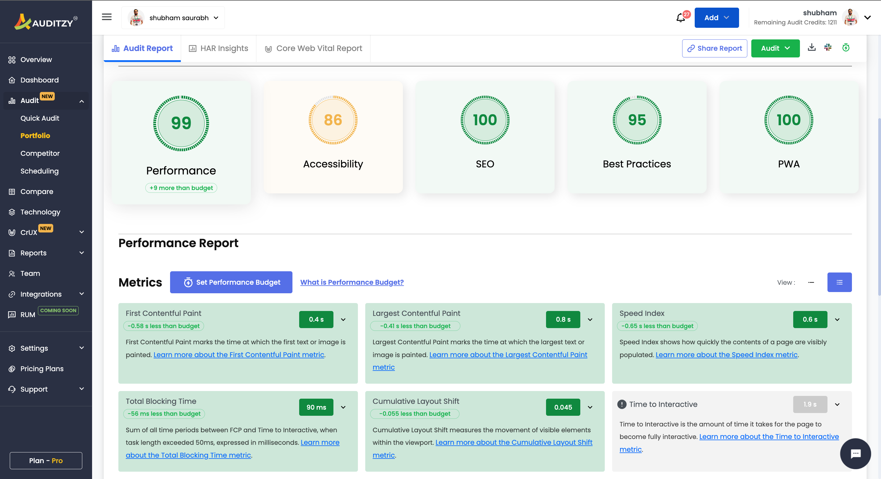 Web-Performance-Budget-Report-Auditzy