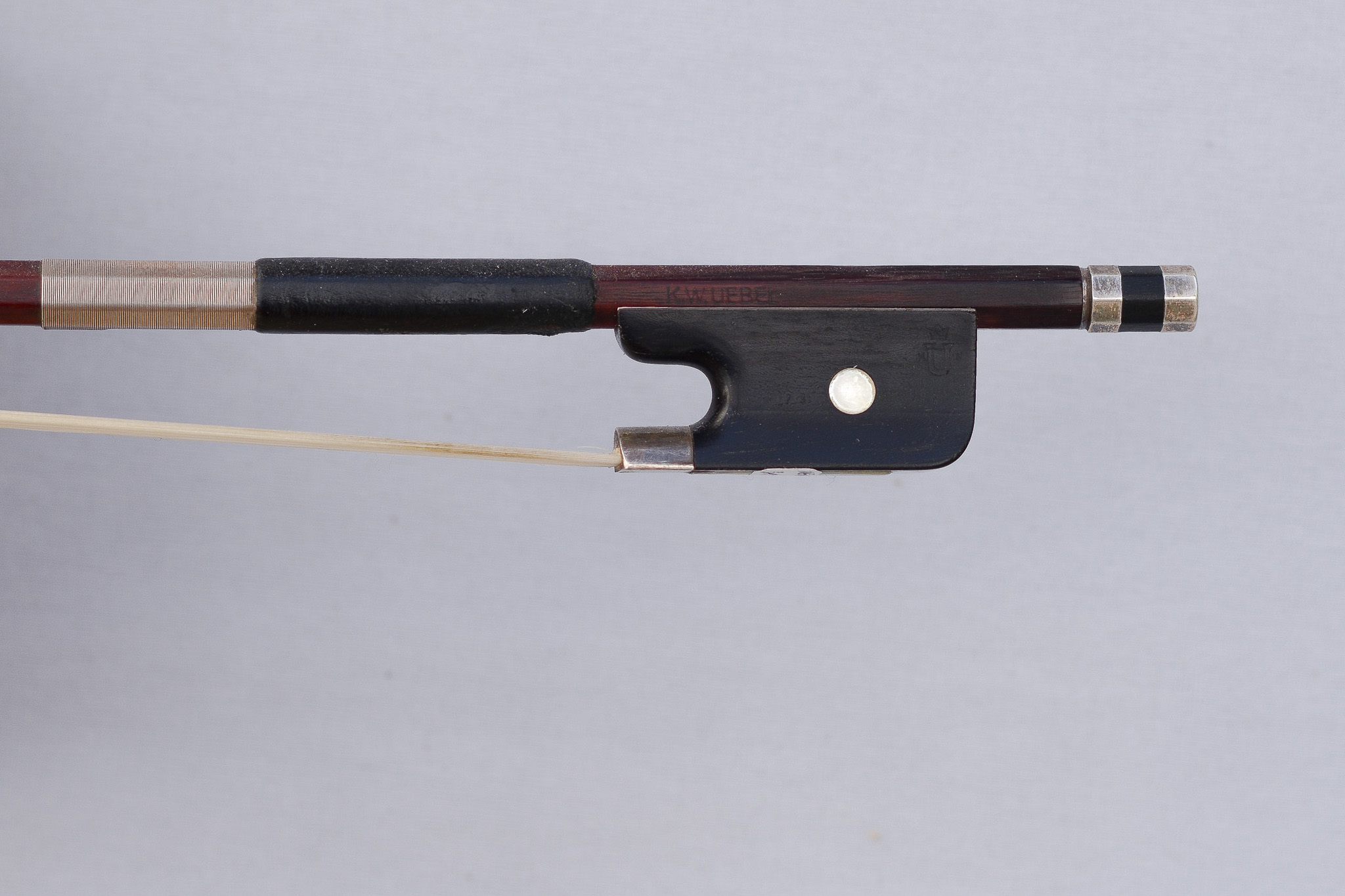 Ubel silver mount Viola    bow - Image 1
