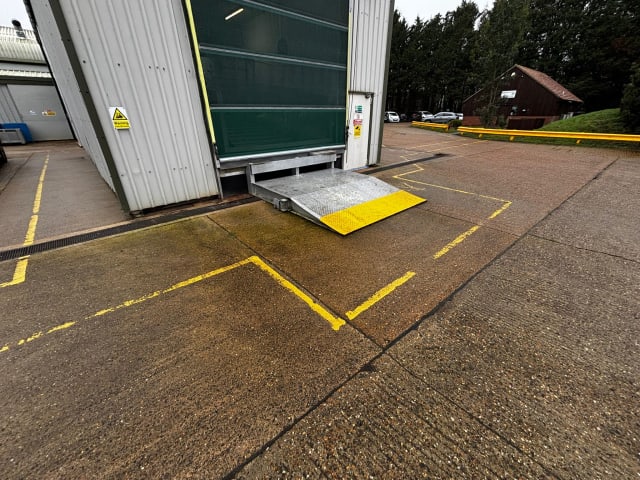 Existing yard walkway before renewal.