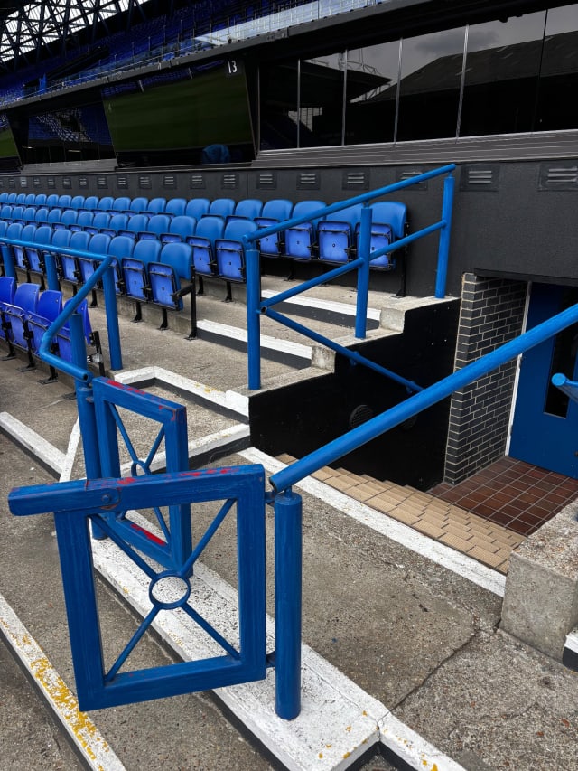 Pitchside Metalwork (Gates and Handrails)