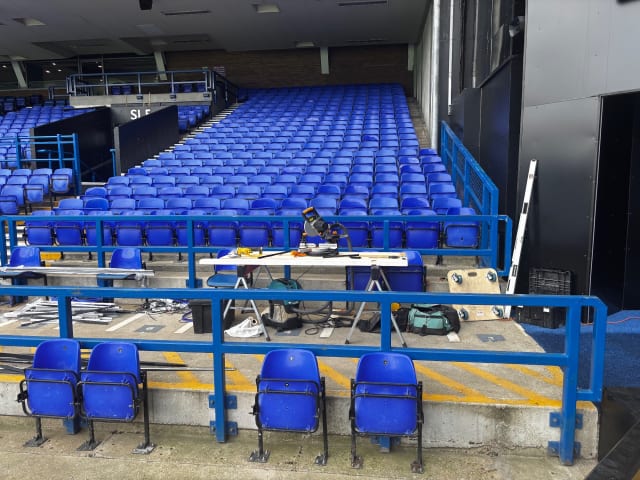 Pitchside Metalwork (Gates and Handrails)