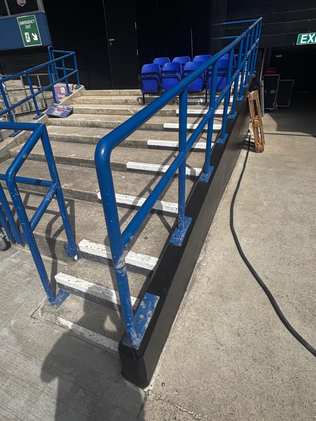 Pitchside Metalwork (Gates and Handrails)