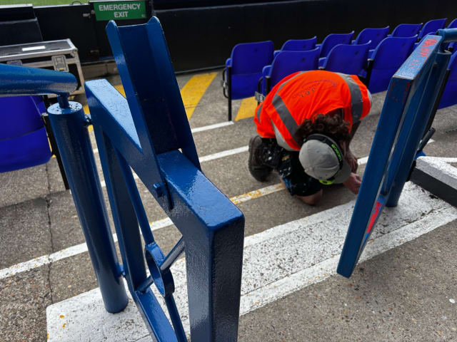 Pitchside Metalwork (Gates and Handrails)