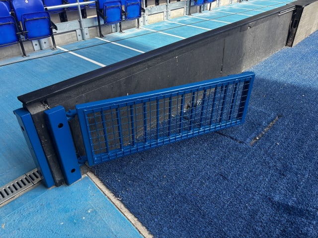 Pitchside Metalwork (Gates and Handrails)