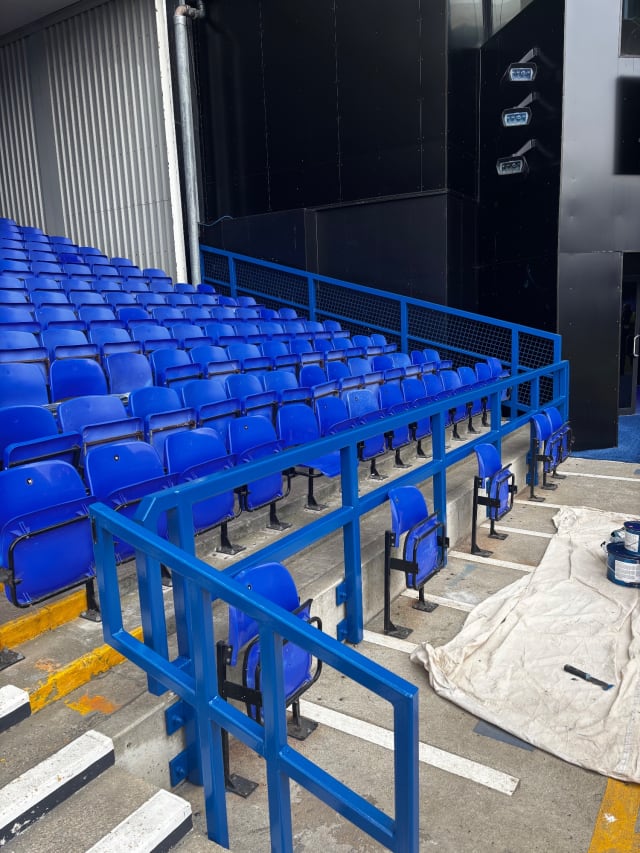Pitchside Metalwork (Gates and Handrails)