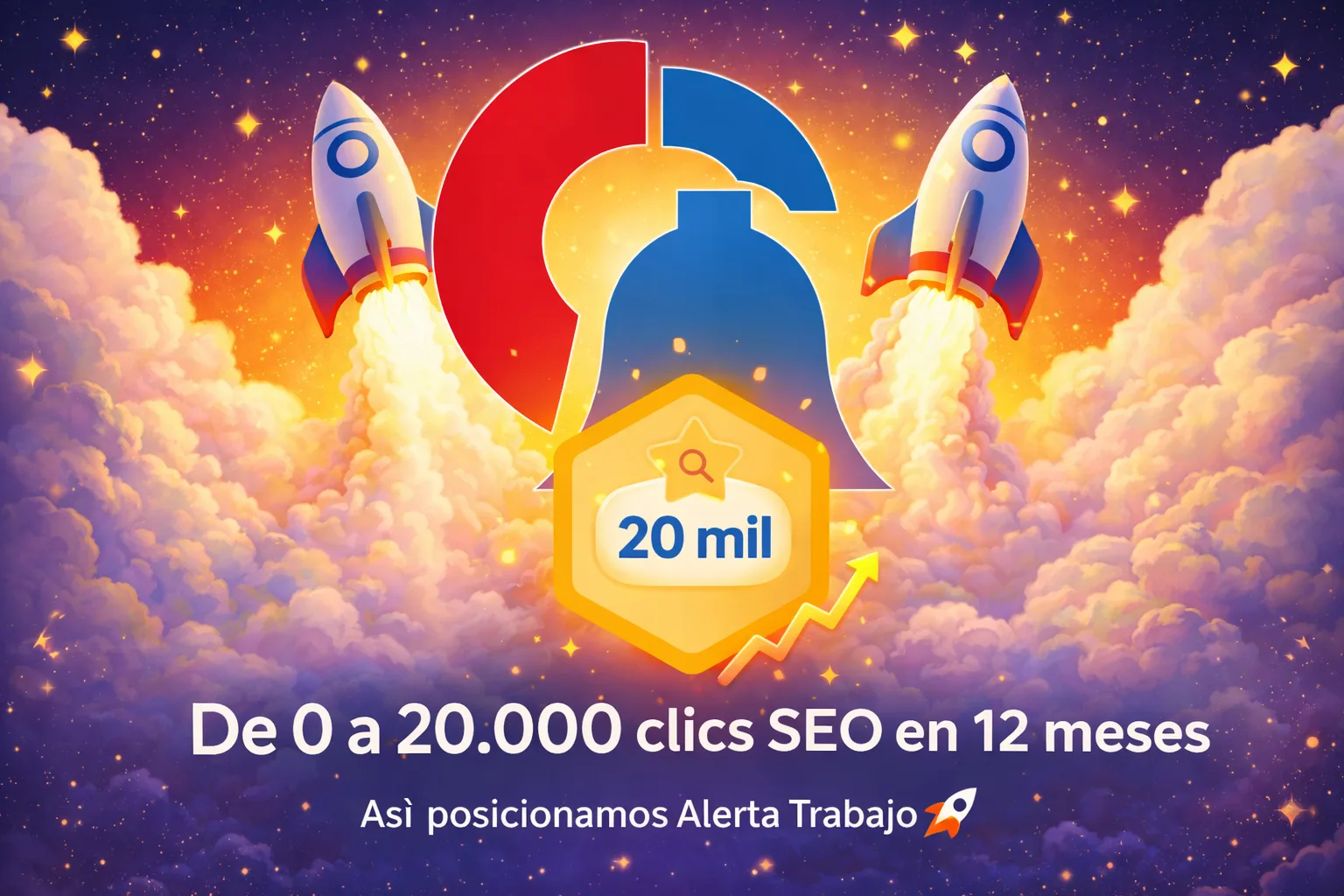 Cómo posicioné Alerta Trabajo hasta 20.000 clics orgánicos (case study)