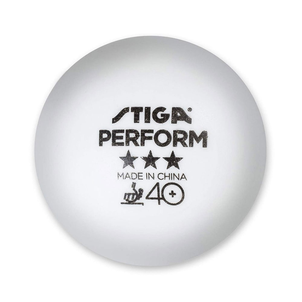 Stiga Perform 3 Star 40+Pack of 3 Table Tennis Balls - Image 2