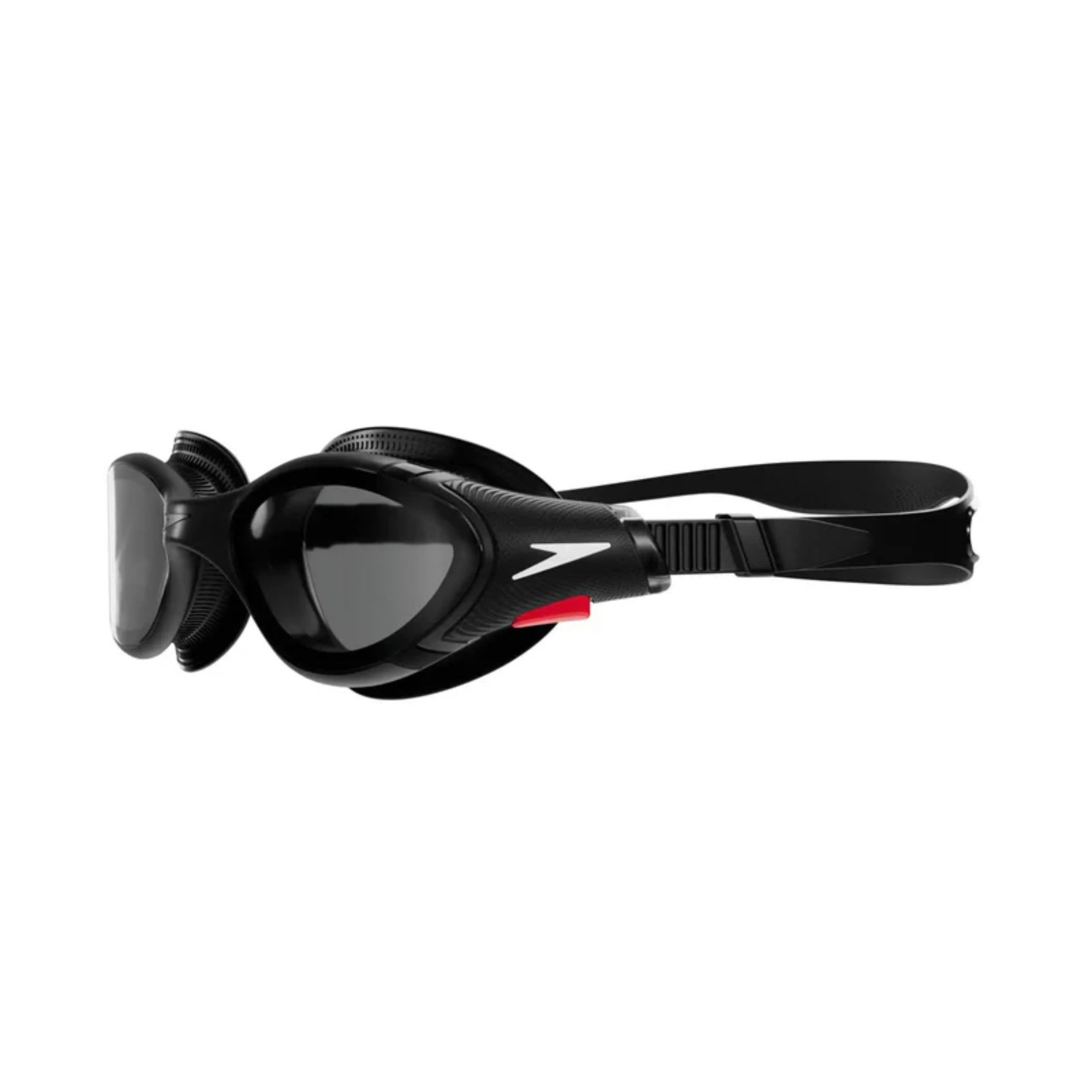 Speedo Unisex Adult Biofuse 2.0 Smoke-Lens Swim Goggles - Black & Smoke - Image 2
