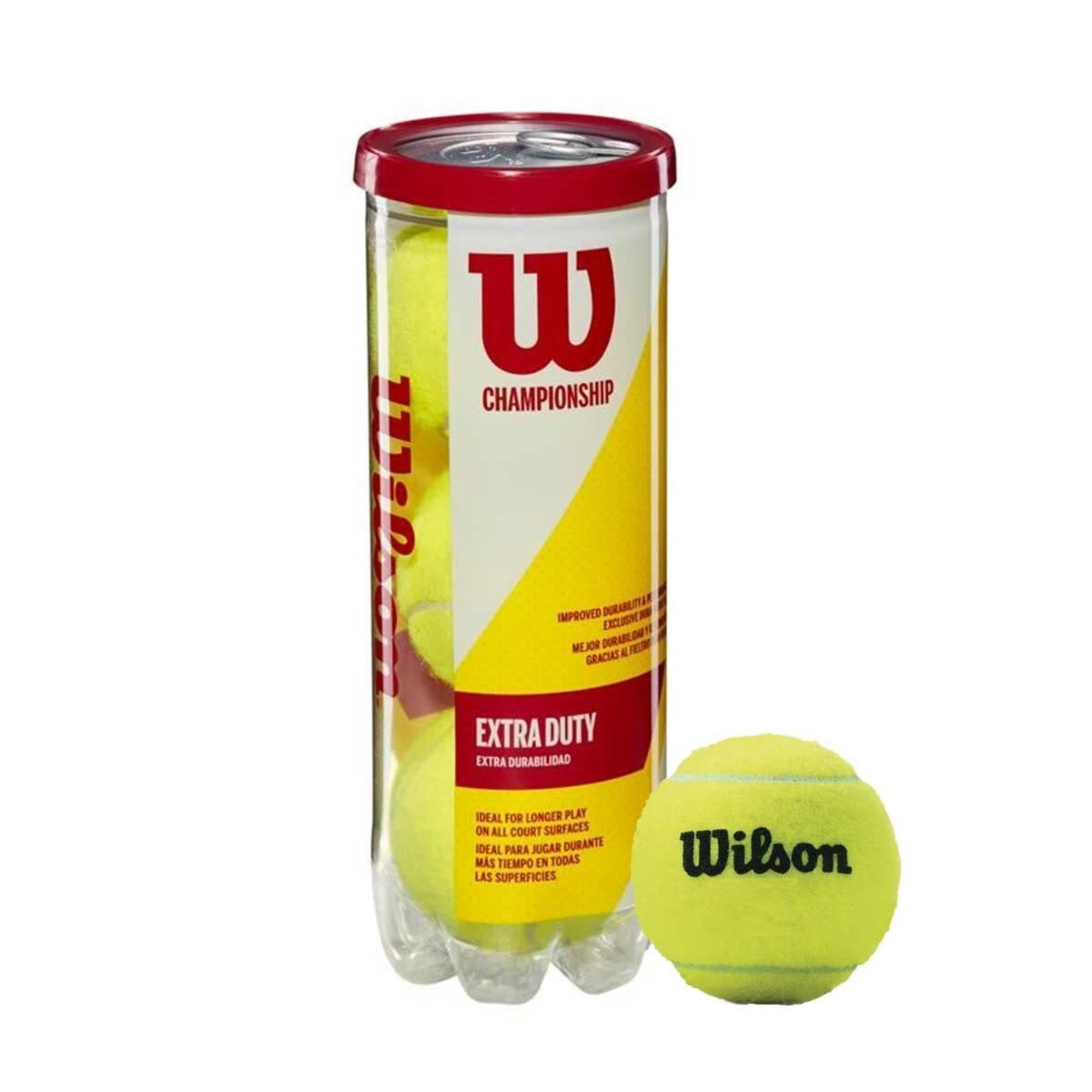 Wilson Championship Tennis 3-Pack Ball Can
