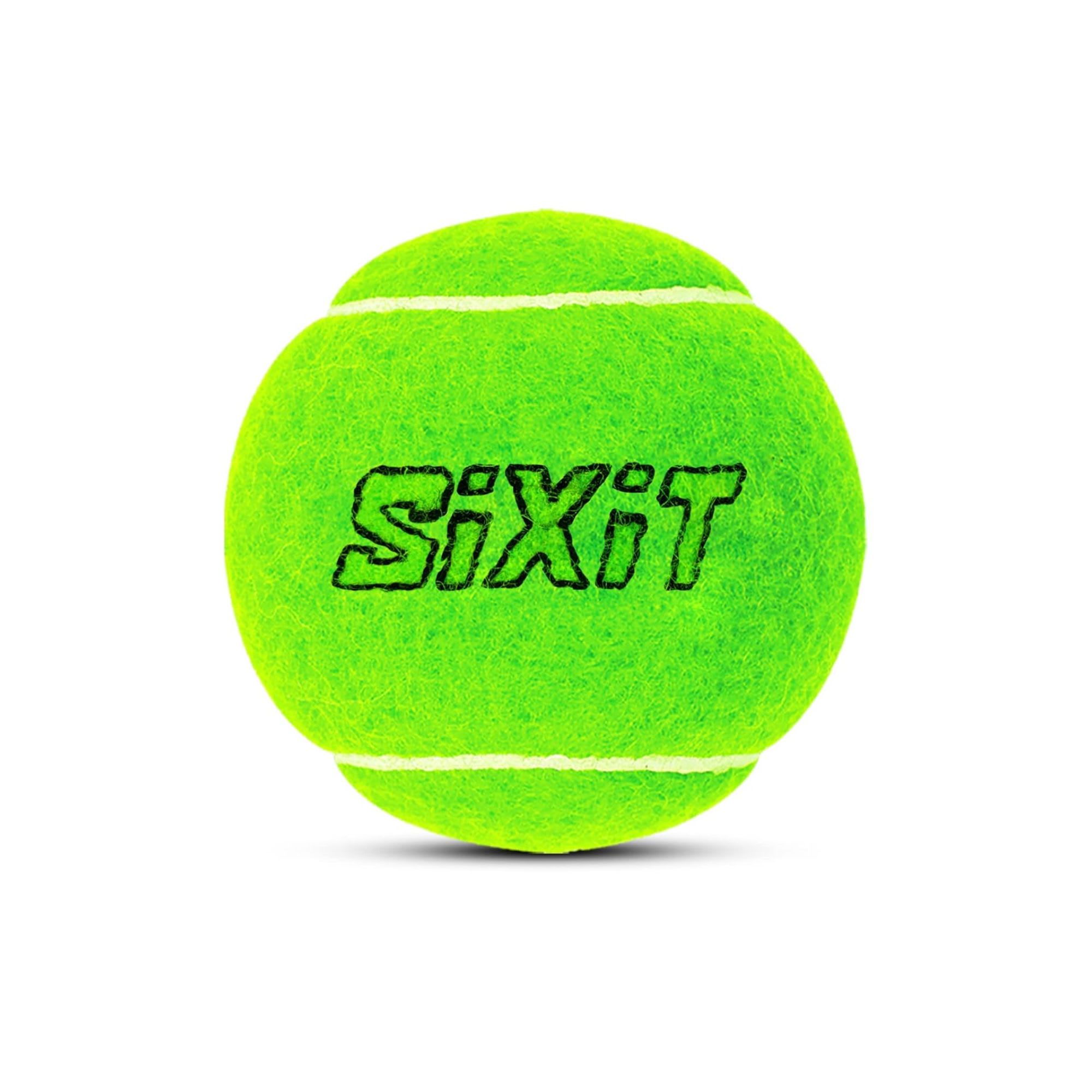 Sixit Pack of 6 Cricket Tennis Ball - Image 2