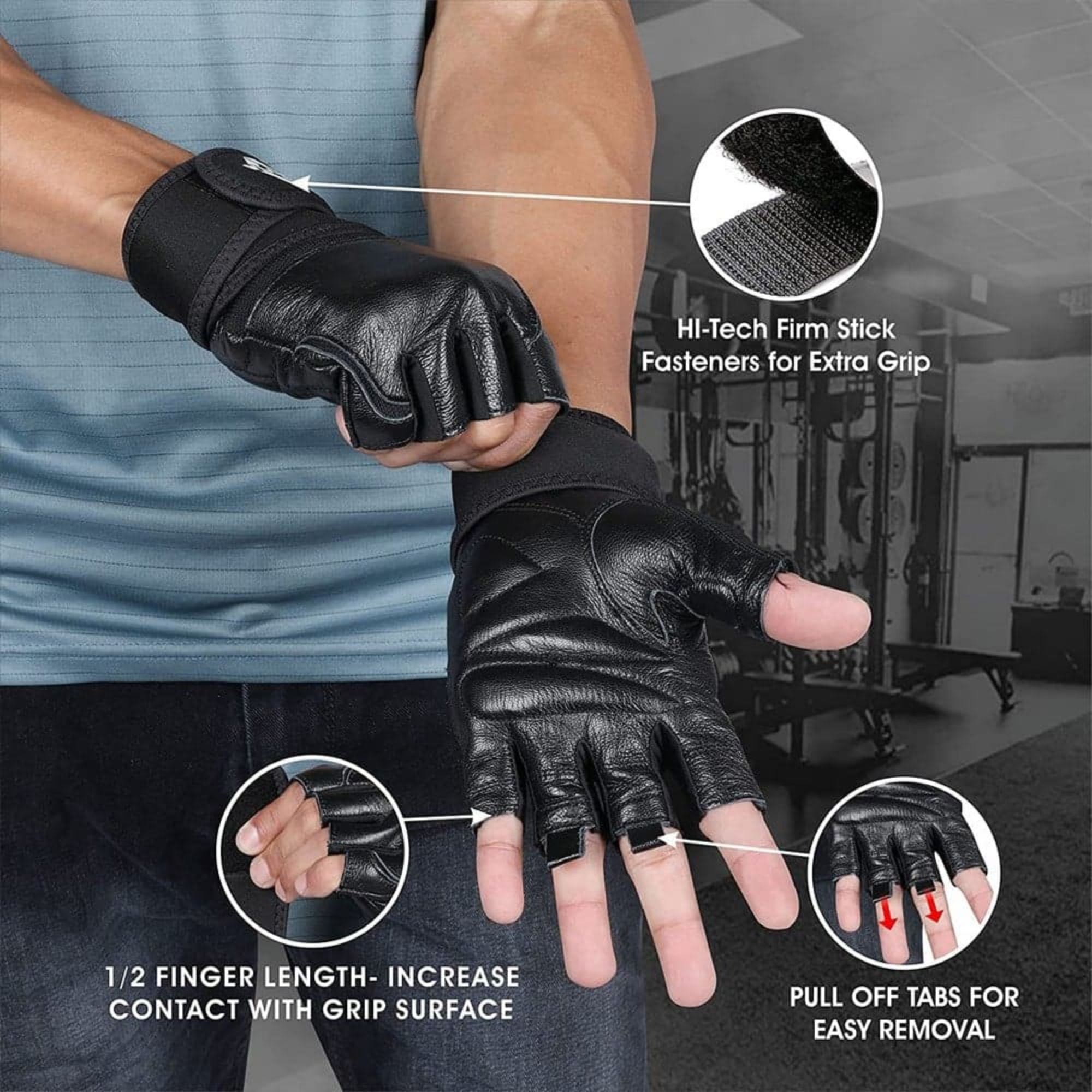 Nivia Venom Weight Lifting Gloves - Image 2