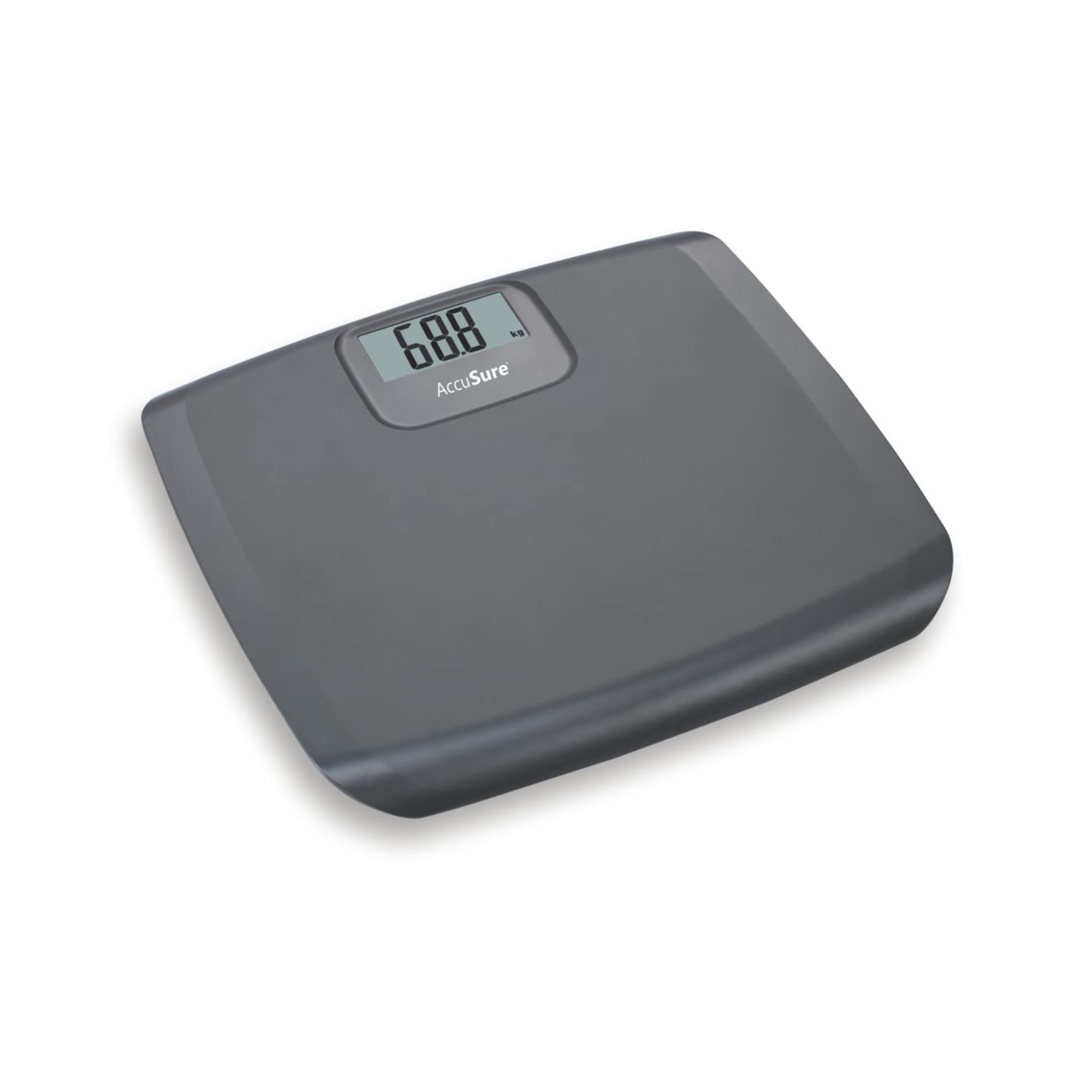 AccuSure Digital Electronic LCD Personal Body Fitness Weighing Scale