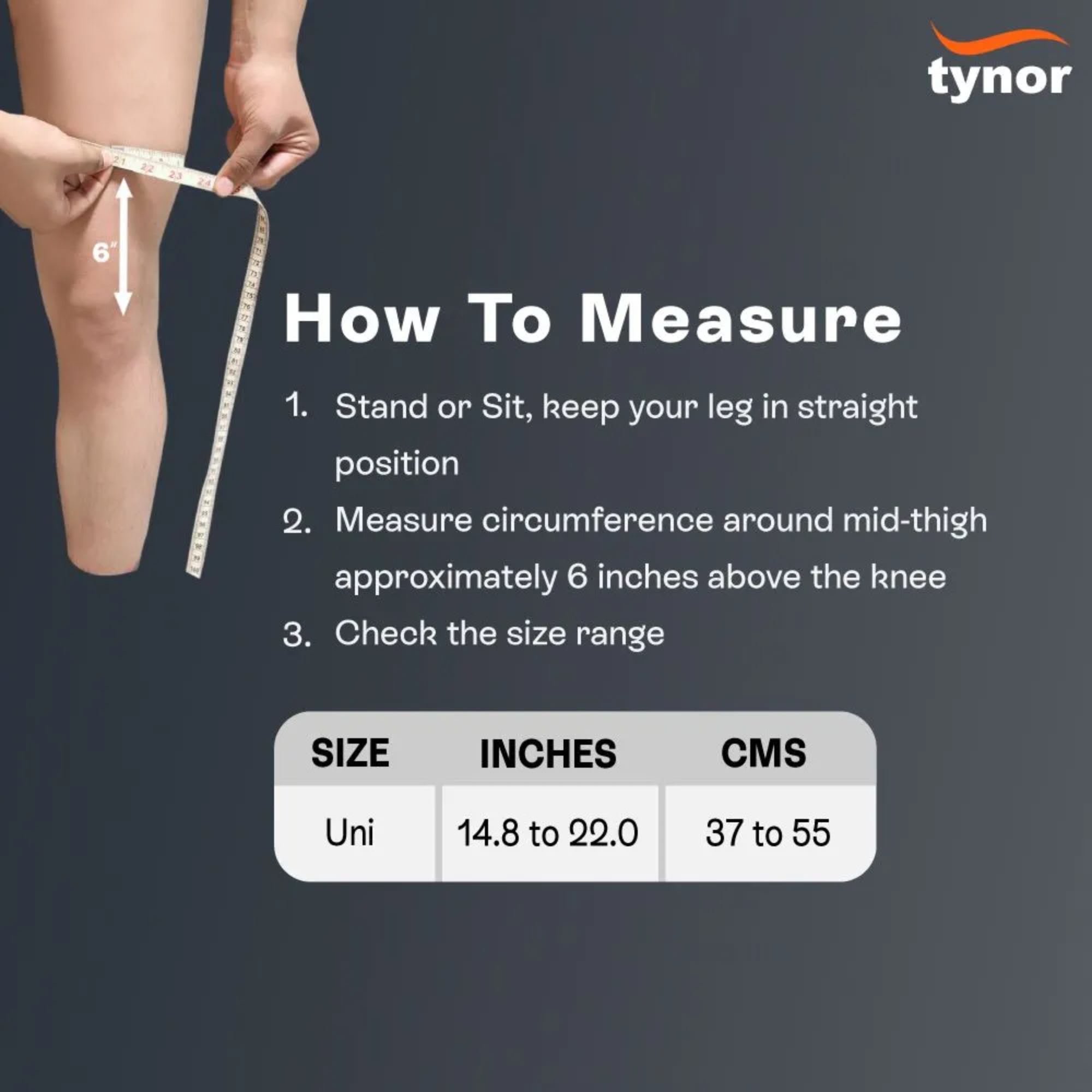 Tynor Neo Knee Wrap - Image 2