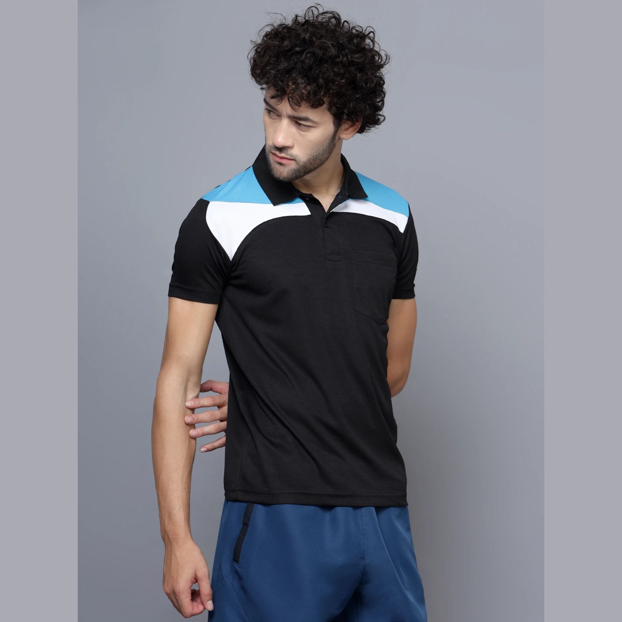 Shiv Naresh Core Polo Neck Regular Fit T Shirts