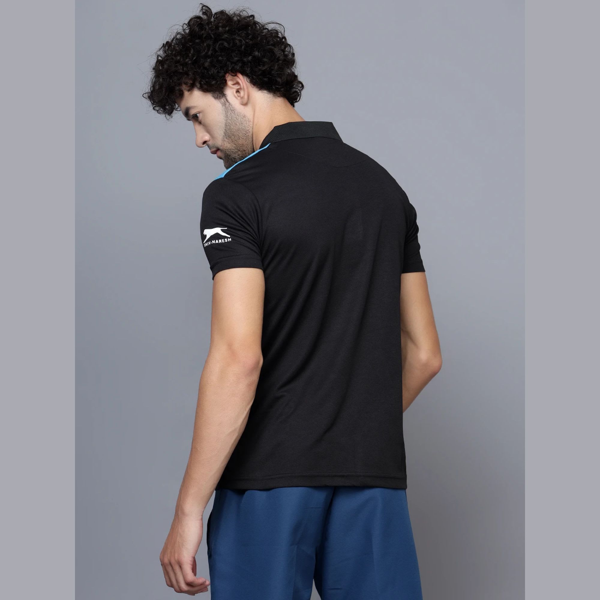Shiv Naresh Core Polo Neck Regular Fit T Shirts - Image 3