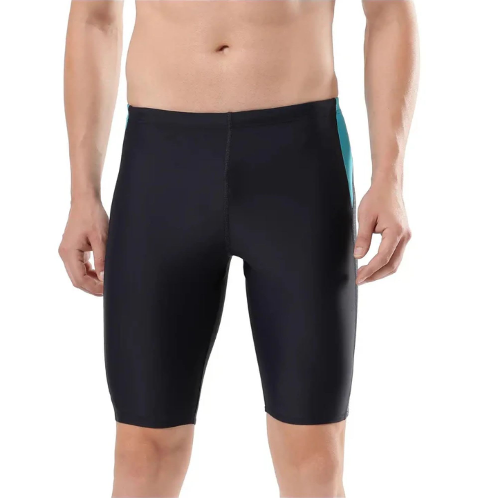 Speedo Men's Endurance 10 True Navy & Aquarium Dive Jammer - Image 3