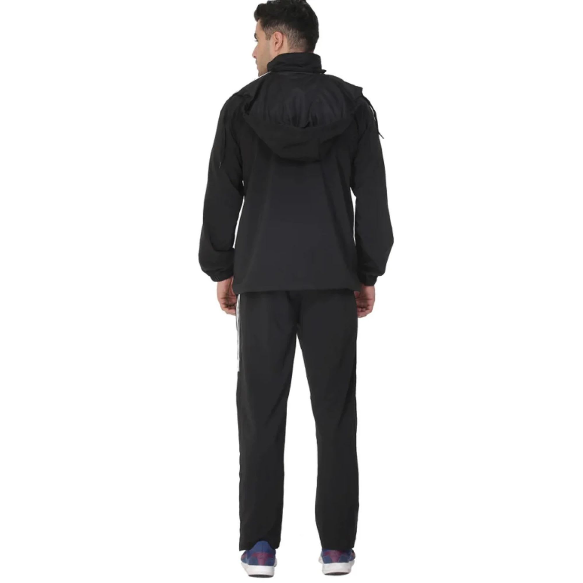Shiv Naresh 478A Black/White Tracksuit - Image 2