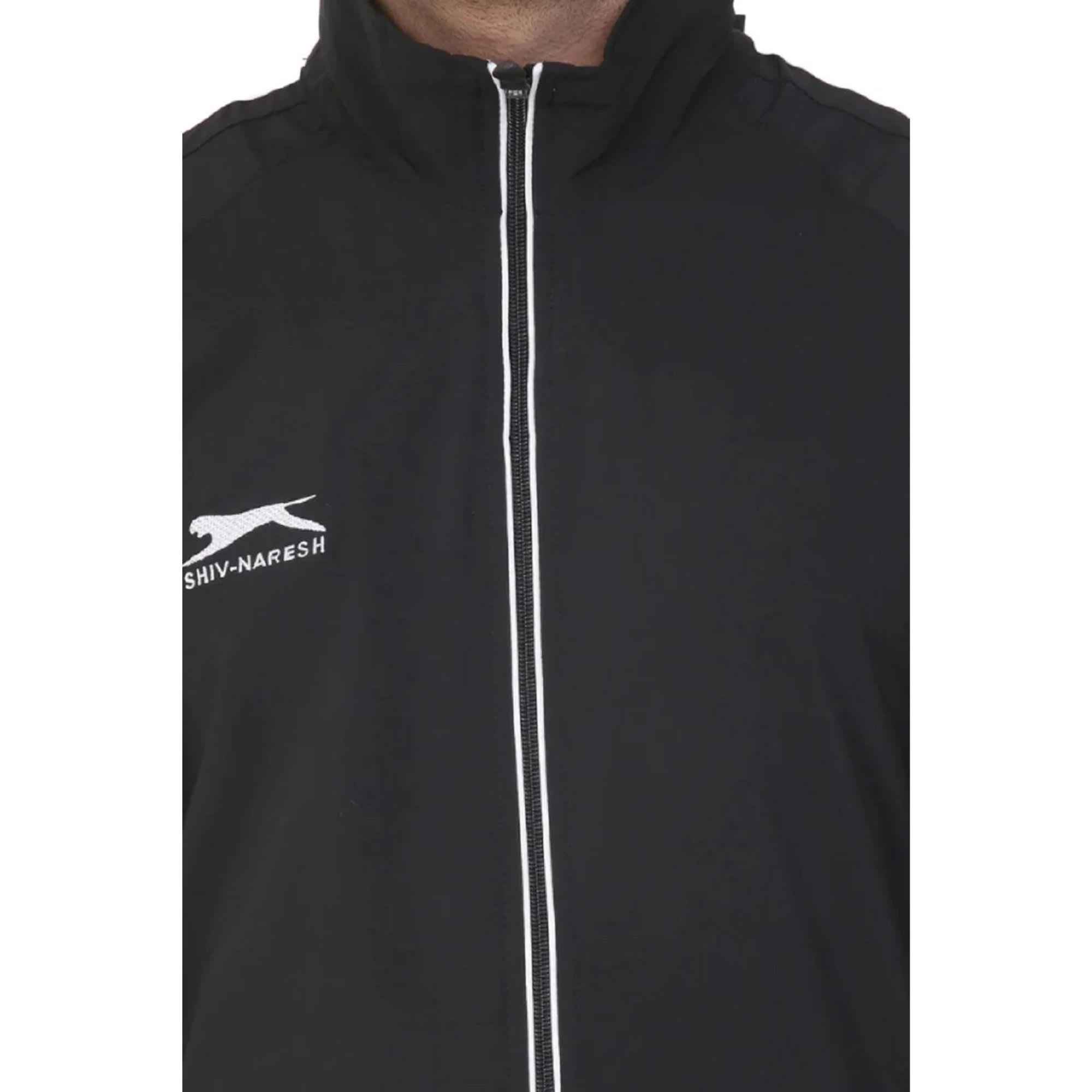 Shiv Naresh 478A Black/White Tracksuit - Image 3