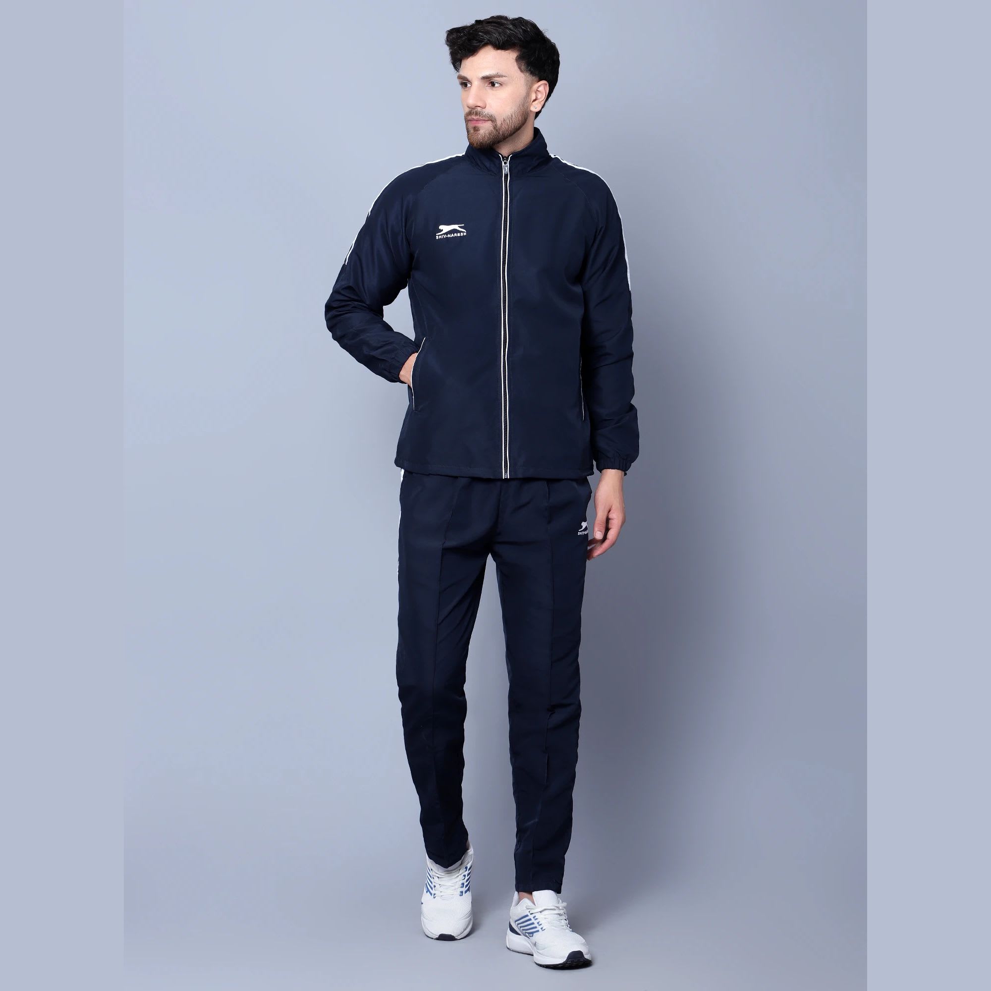 Shiv Naresh 478A T.Z Navy/White Tracksuit